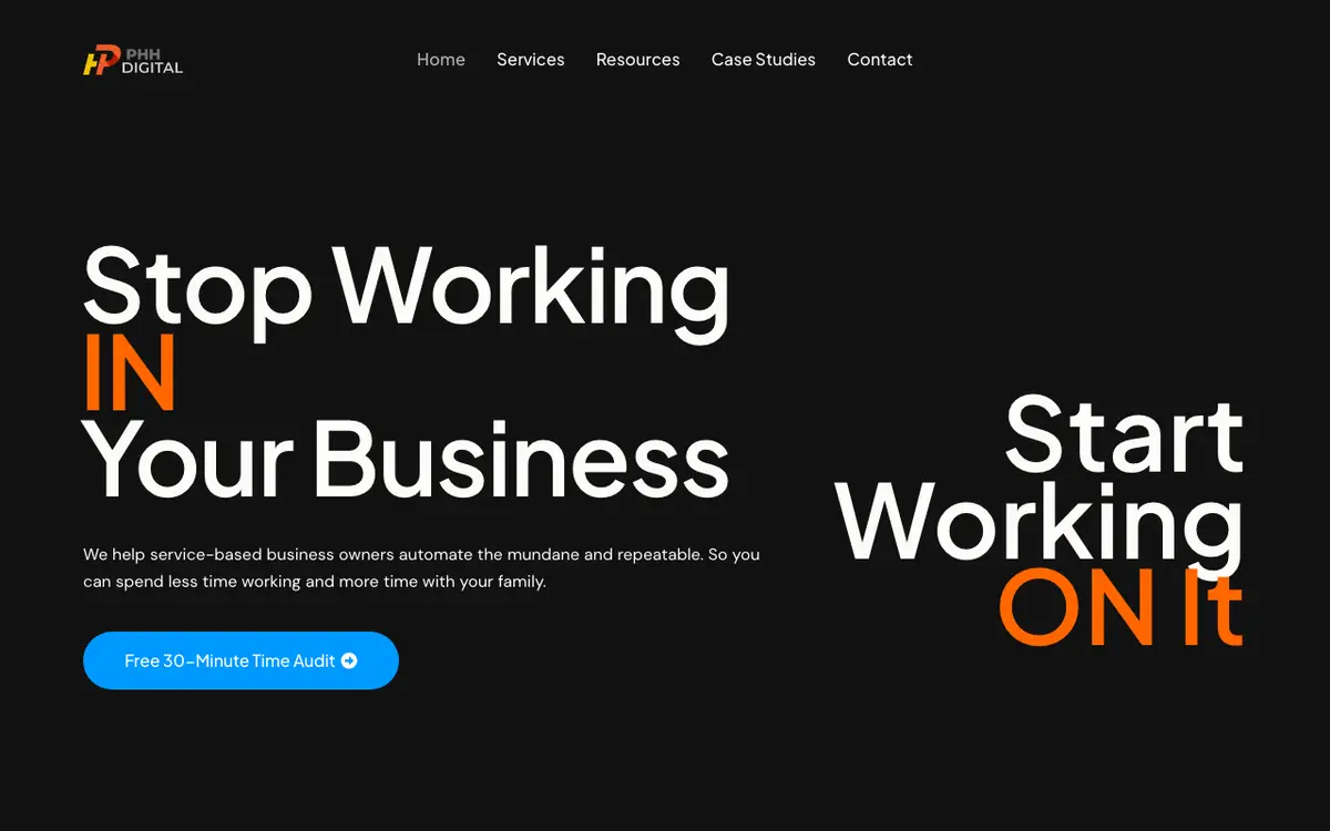 PHH Digital website