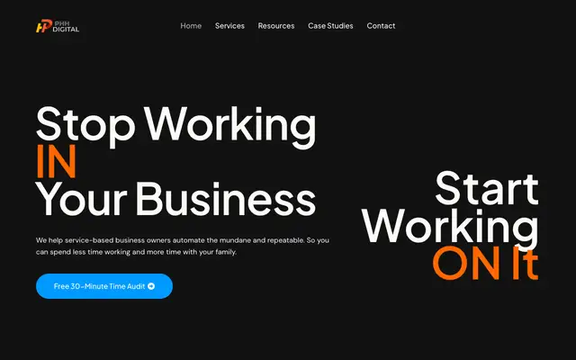 PHH Digital website
