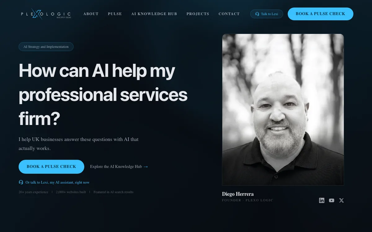Plexo Logic website