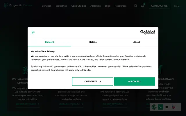 Pragmatic Coders website