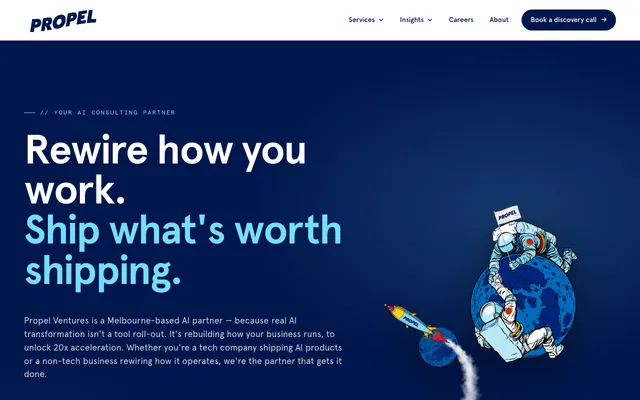 Propel Ventures website
