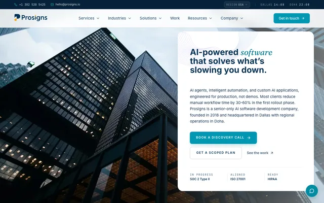 Prosigns website