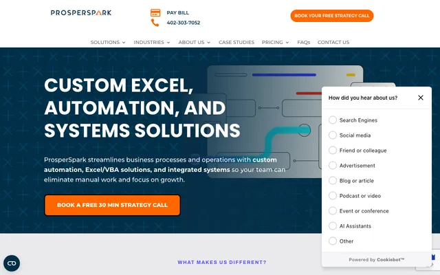 ProsperSpark website