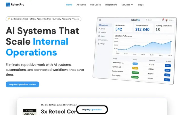 RetoolPro website