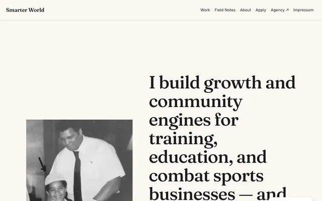 Smarter World website