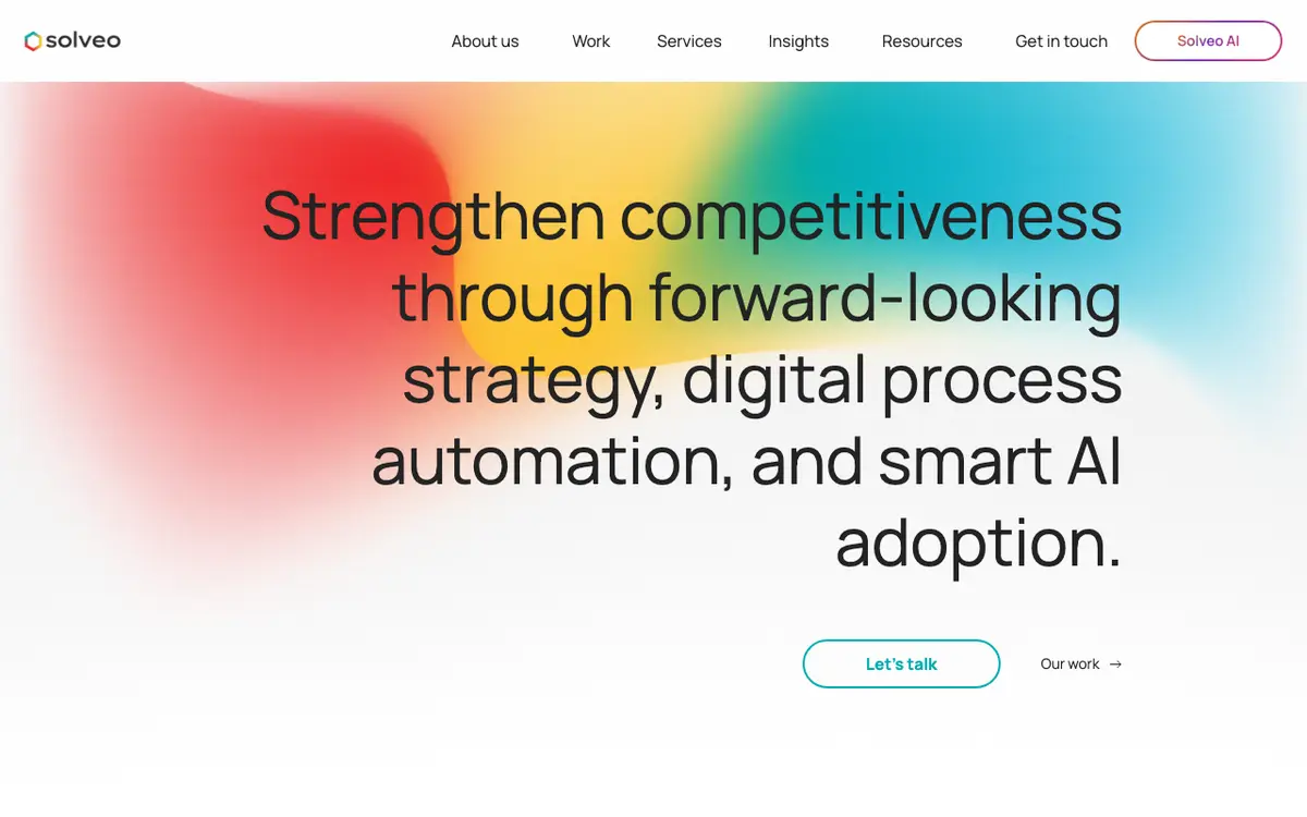 Solveo Co website