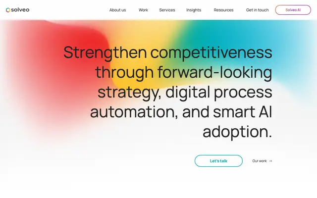 Solveo Co website