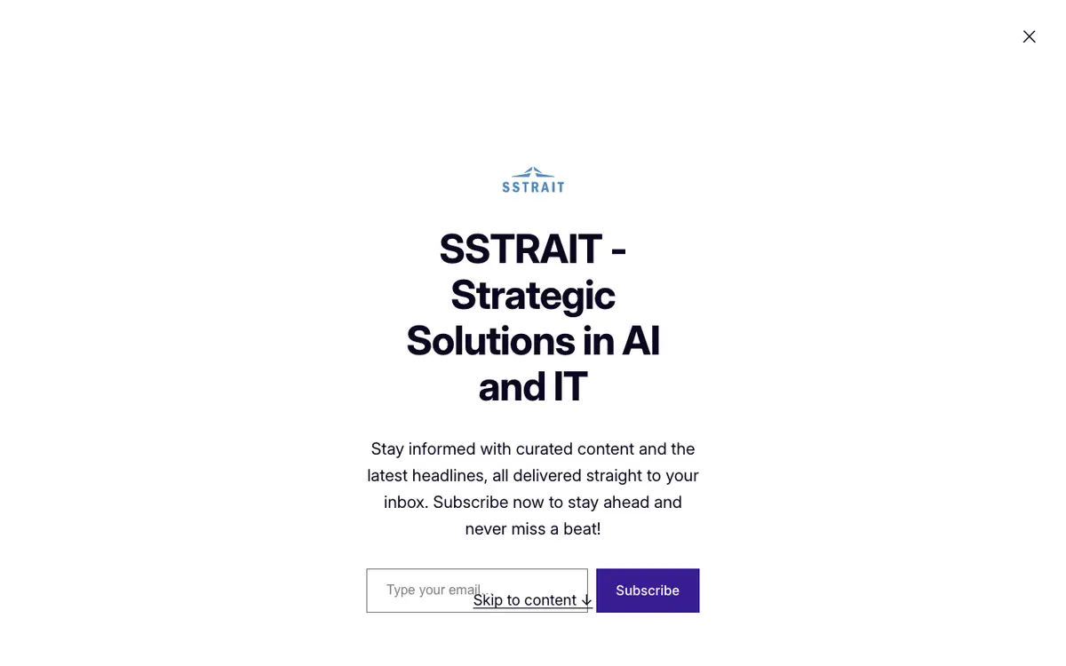 SSTRAIT website
