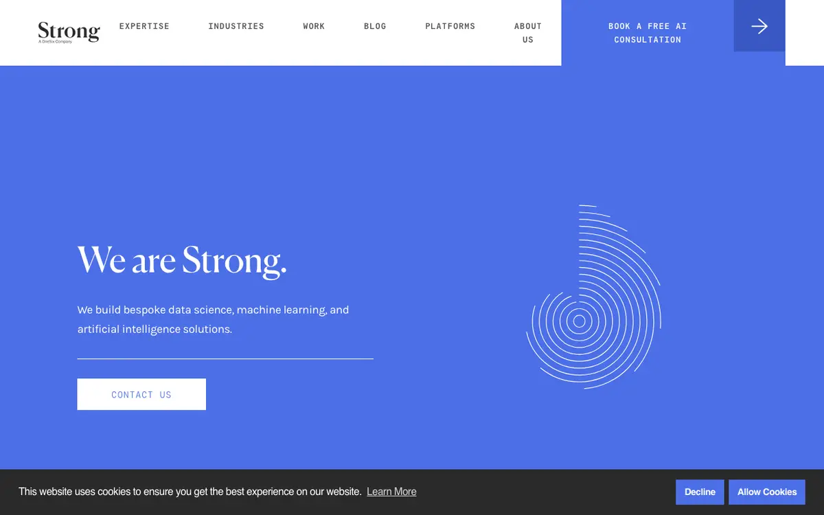 Strong.io website