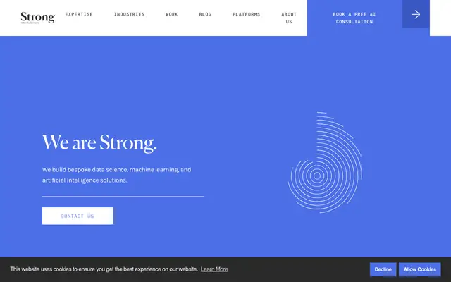 Strong.io website