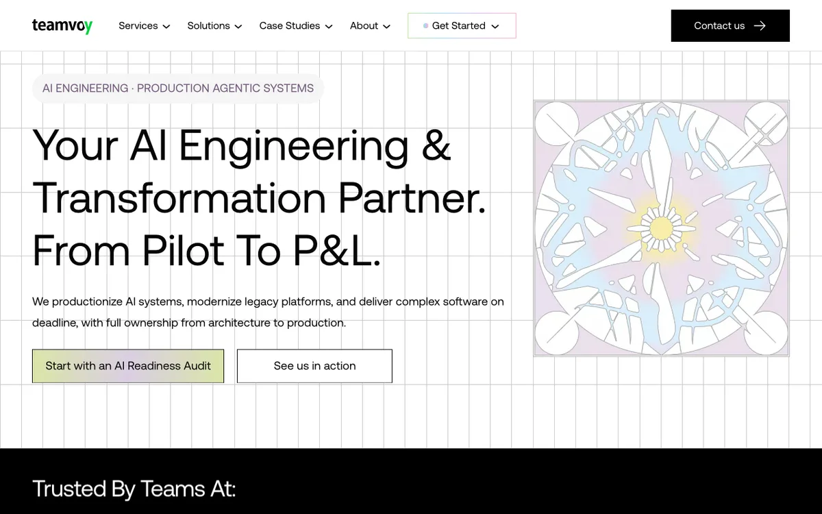 Teamvoy website