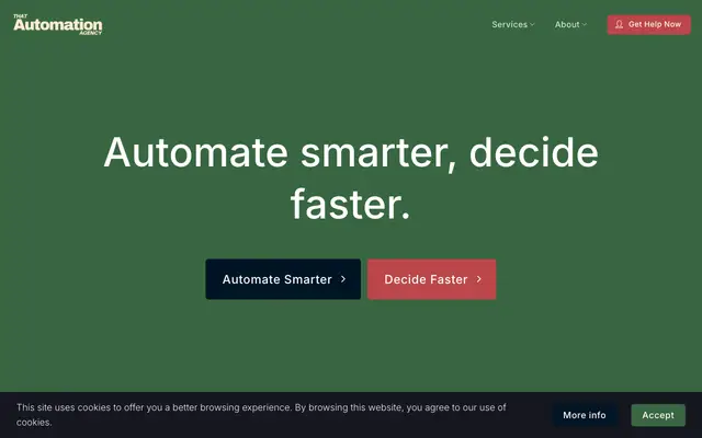 That Automation Agency website