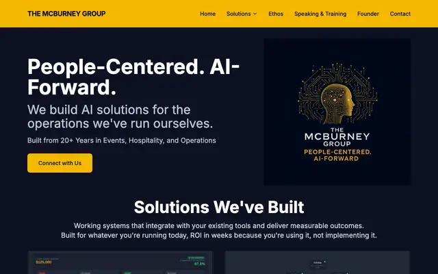 The McBurney Group website