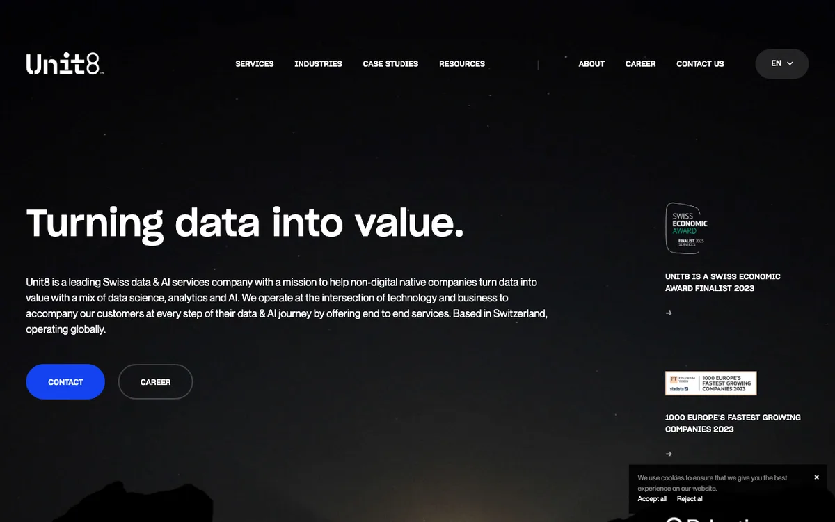 Unit8 website