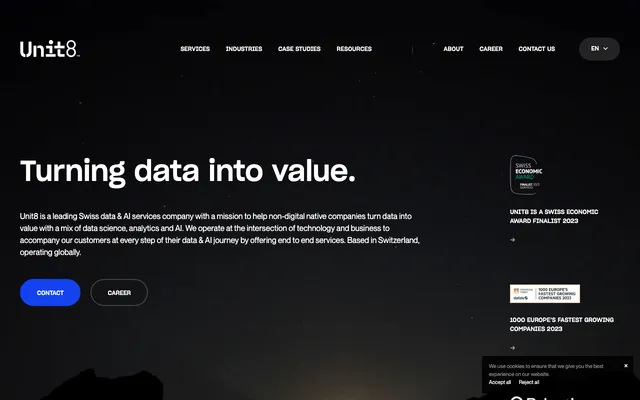 Unit8 website