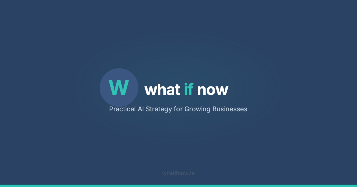 What If Now logo